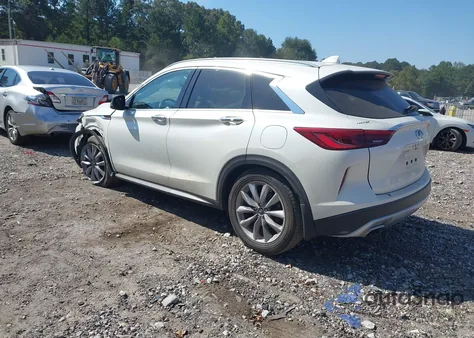 2020 Infiniti Qx50 Luxe z USA, uszkodzony, nr VIN 3PCAJ5M19LF111086